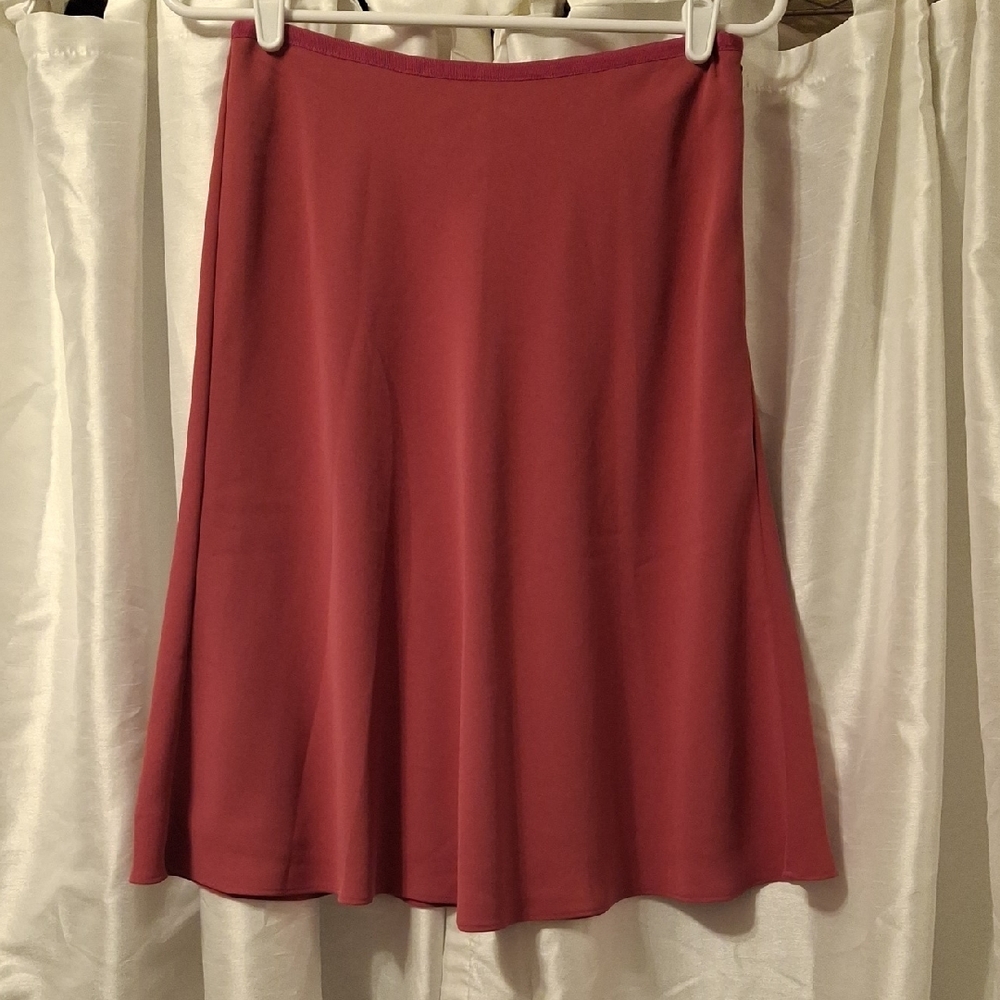 Ann Taylor A-Line Skirt in Rich Pink 2P 💚💚💚💚
